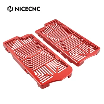 NiceCNC 1 Pora Radiatorių Apsaugai Grotelių Raštas Aliuminio Motokroso Beta RR RR-S 200 250 300 350 390 400-500 Grotelės Padengti
